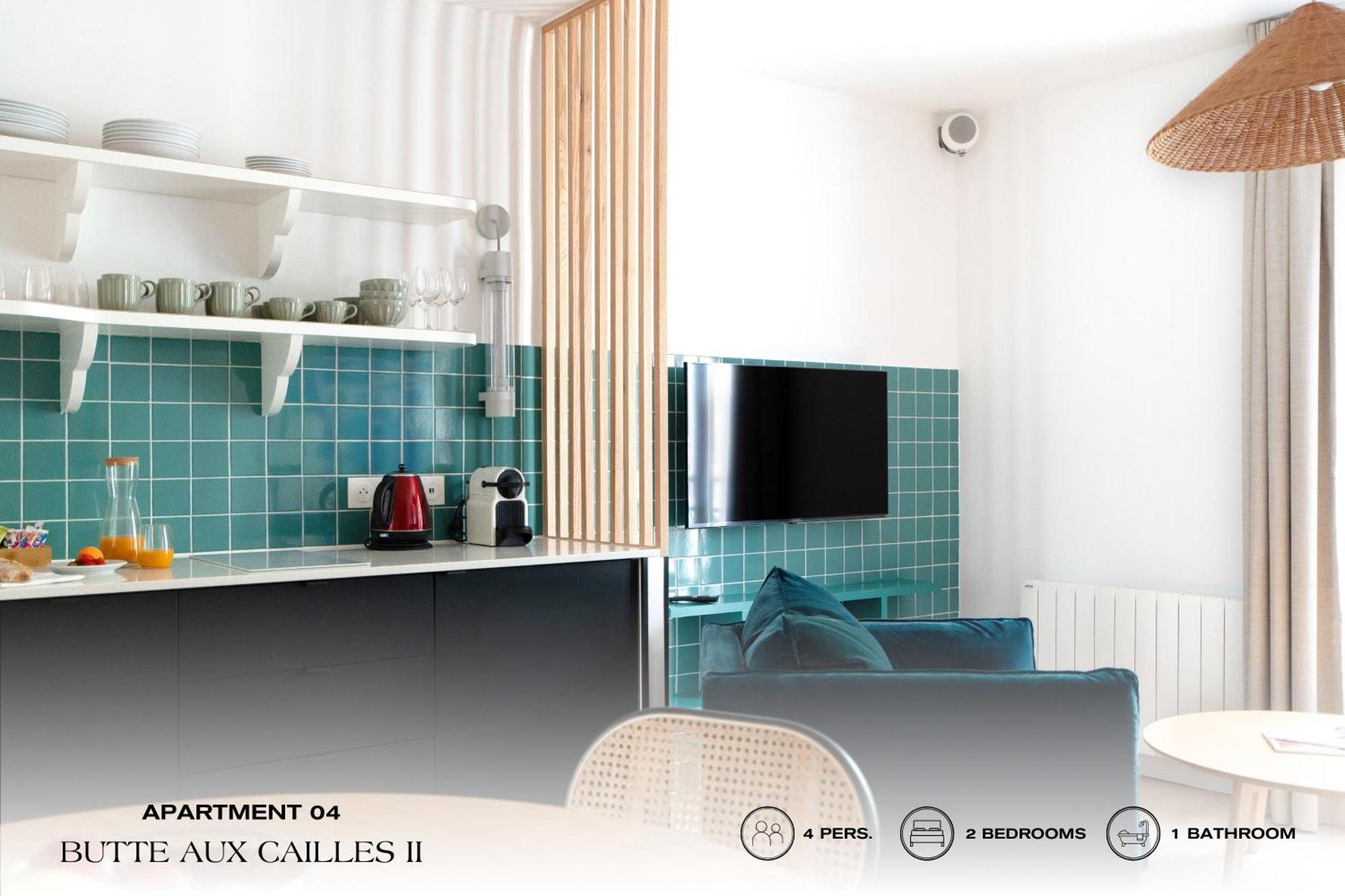 Beauquartier - Butte Aux Cailles II Apartment Paris Luaran gambar