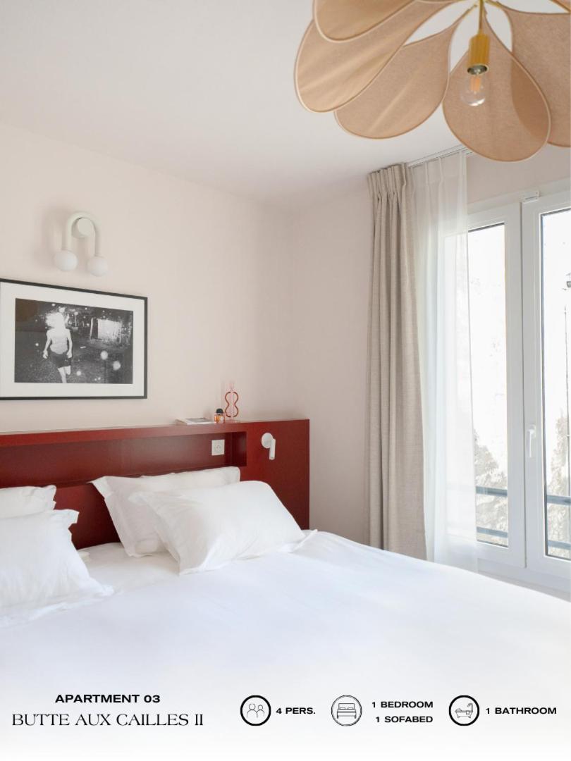 Beauquartier - Butte Aux Cailles II Apartment Paris Luaran gambar