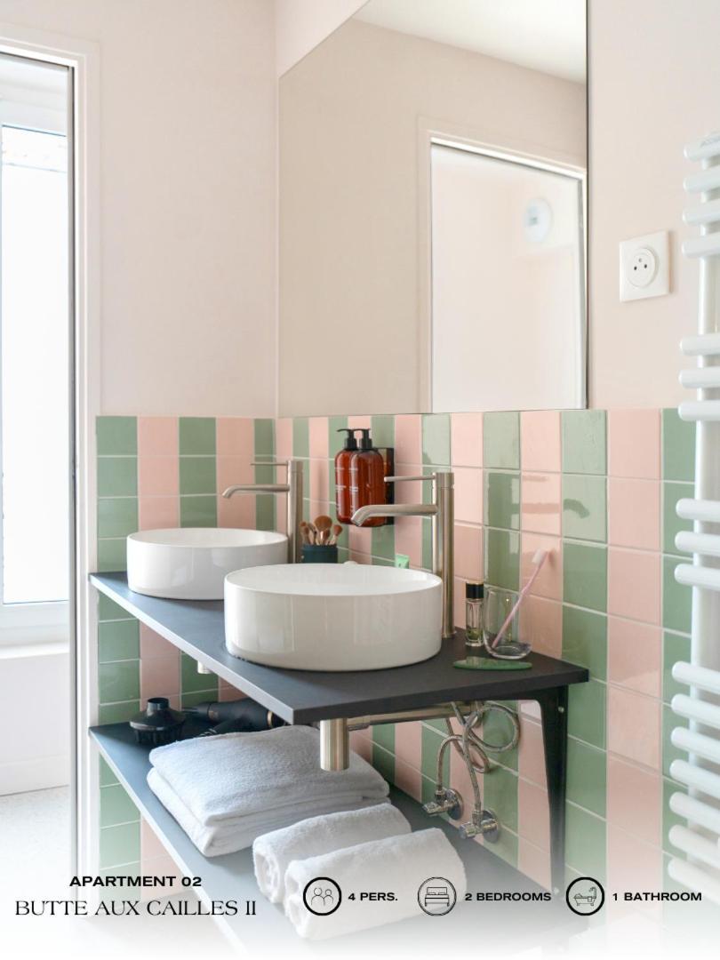 Beauquartier - Butte Aux Cailles II Apartment Paris Luaran gambar