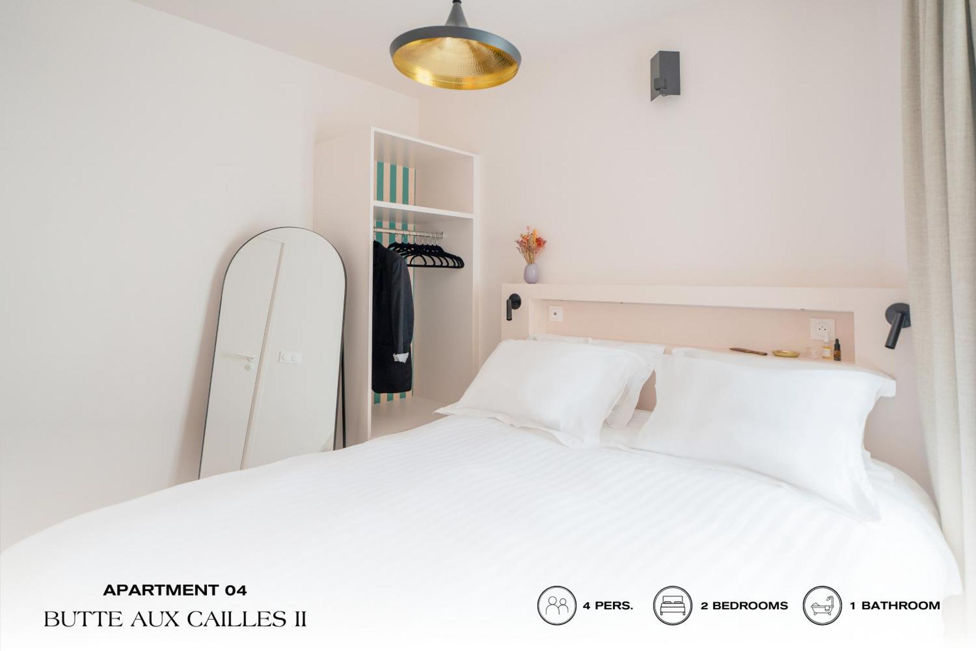 Beauquartier - Butte Aux Cailles II Apartment Paris Luaran gambar