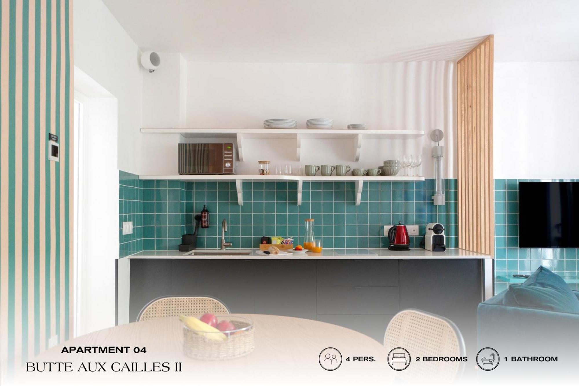 Beauquartier - Butte Aux Cailles II Apartment Paris Luaran gambar
