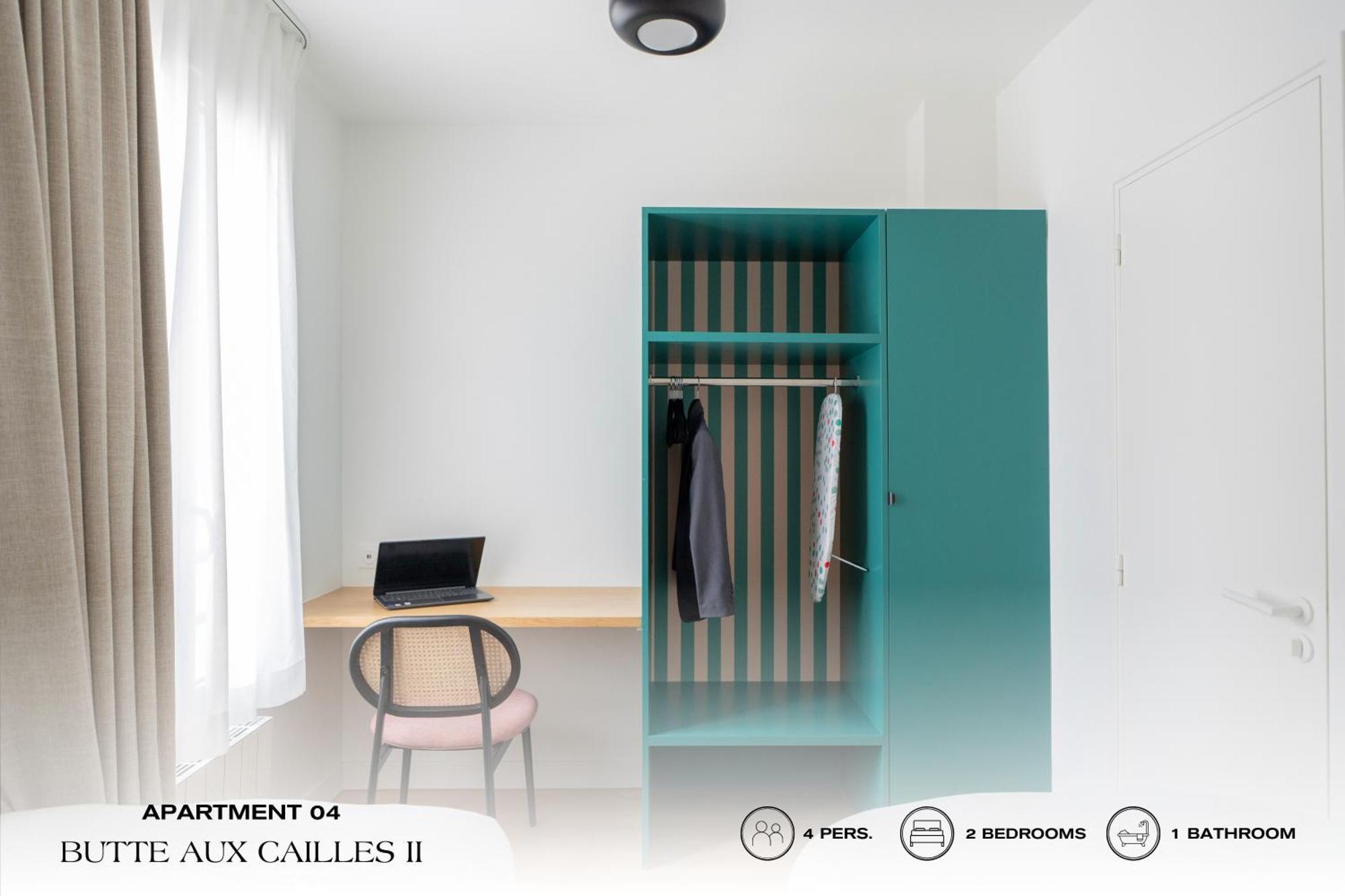 Beauquartier - Butte Aux Cailles II Apartment Paris Luaran gambar