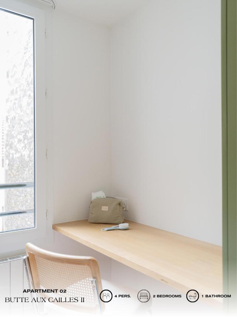 Beauquartier - Butte Aux Cailles II Apartment Paris Luaran gambar