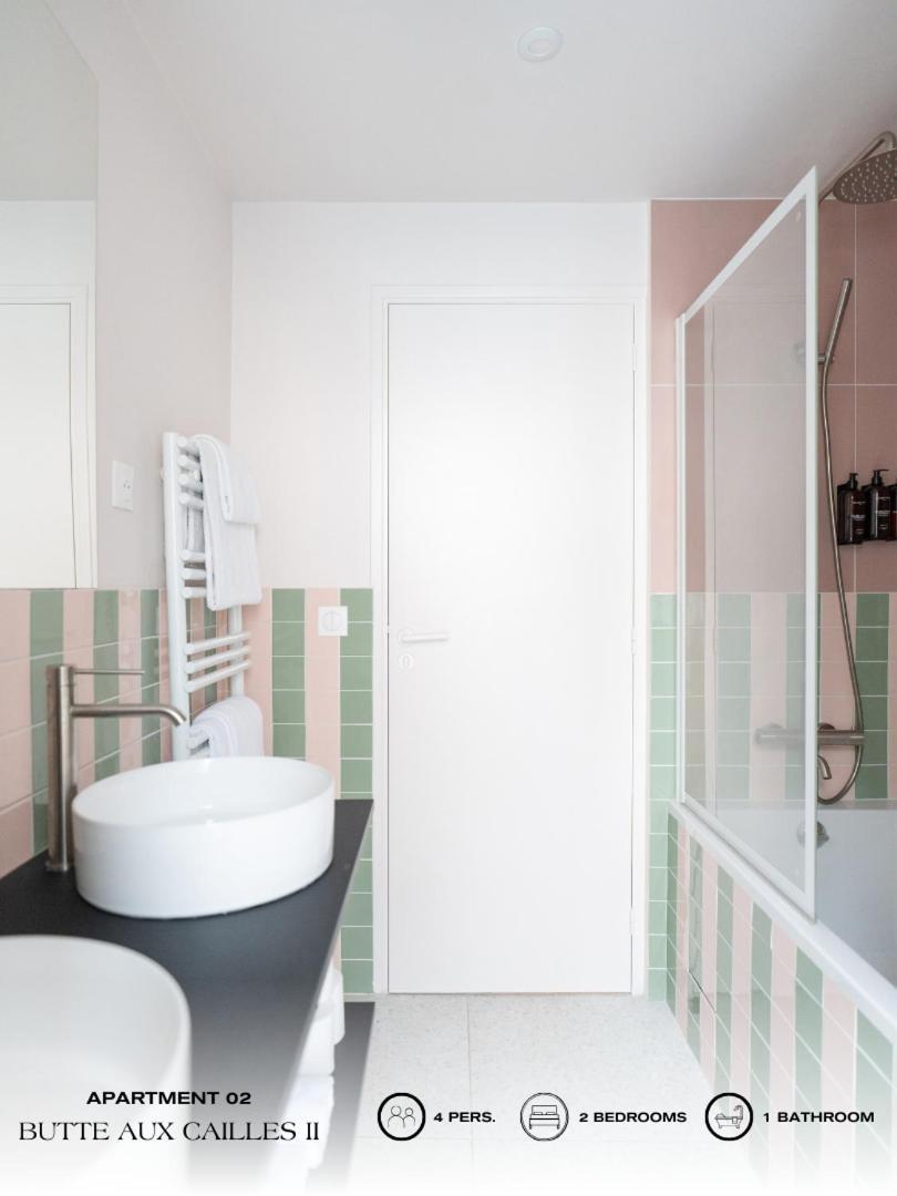 Beauquartier - Butte Aux Cailles II Apartment Paris Luaran gambar