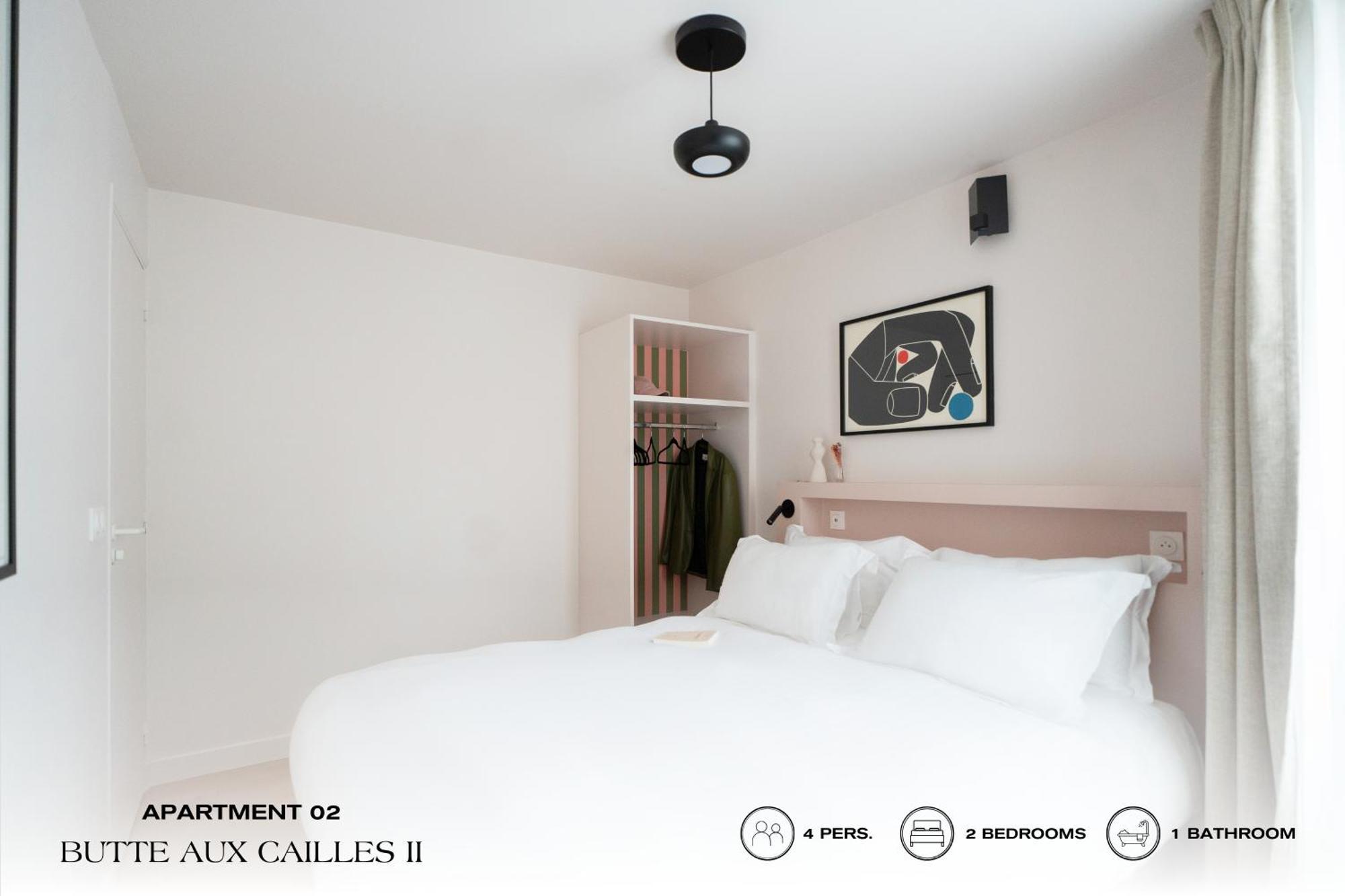 Beauquartier - Butte Aux Cailles II Apartment Paris Luaran gambar